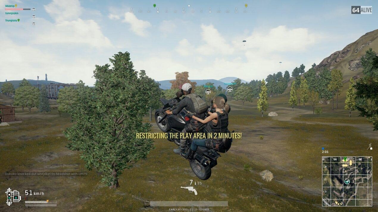 chiến thuật tấn công trong PUBG