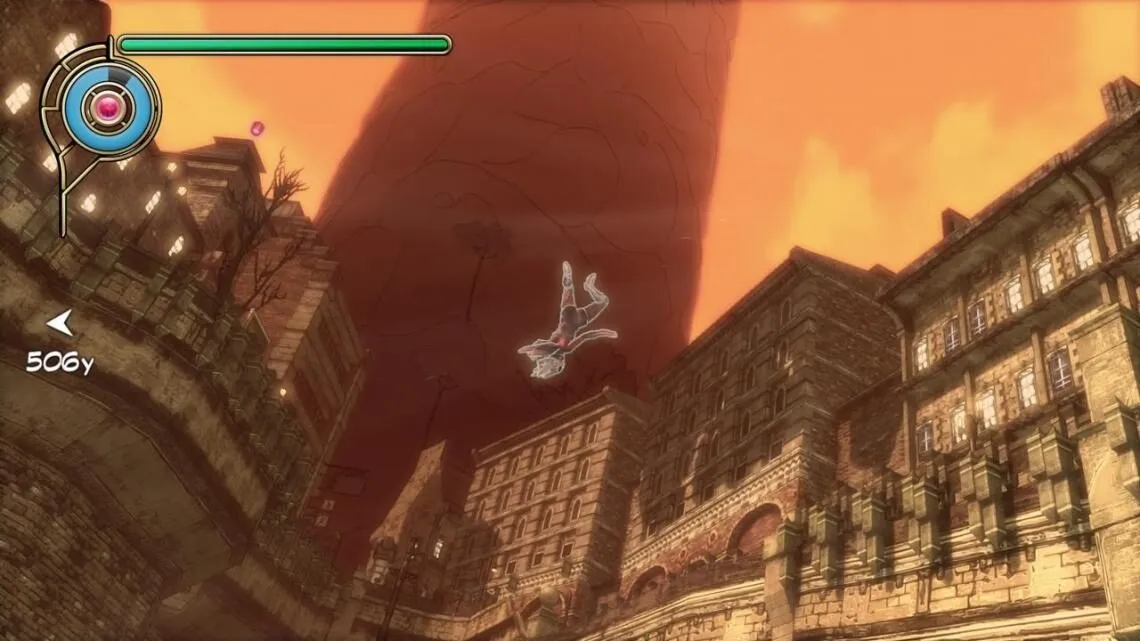 Đồ họa cel-shading trong Gravity Rush Remastered