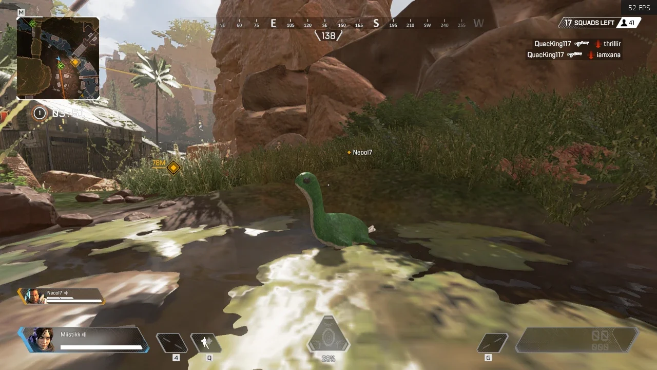 Game khám phá Quái Vật Loch Ness trong Apex Legends