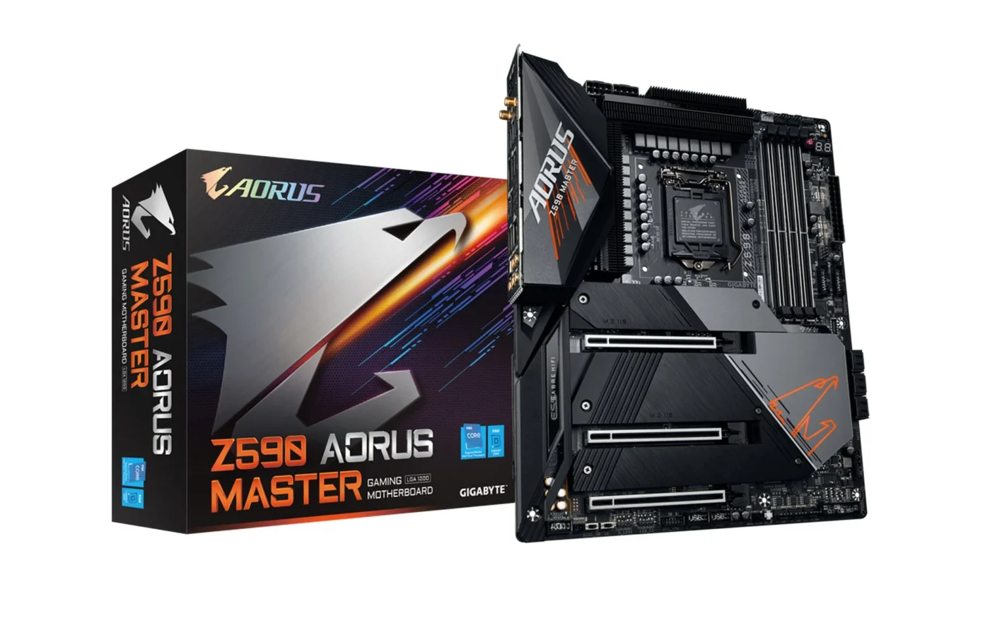 Thiết kế bo mạch chủ GIGABYTE Z590 AORUS Master