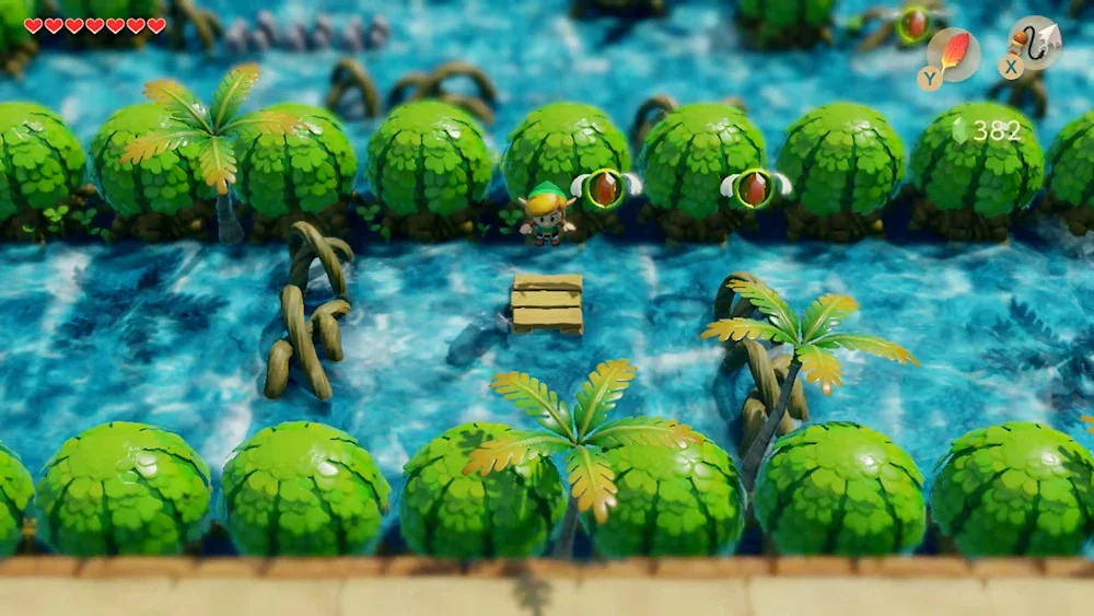 Đồ họa đẹp mắt của Link's Awakening