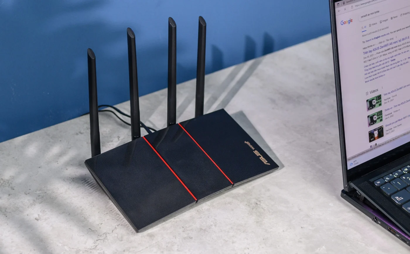 Đánh giá nhanh ASUS RT-AX55 - Router tầm trung hỗ trợ Wifi 6