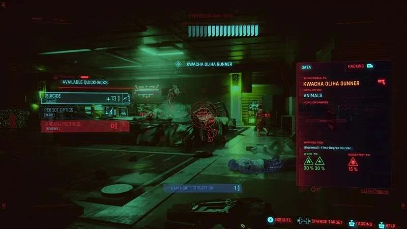 Hệ Thống Hack trong Cyberpunk 2077