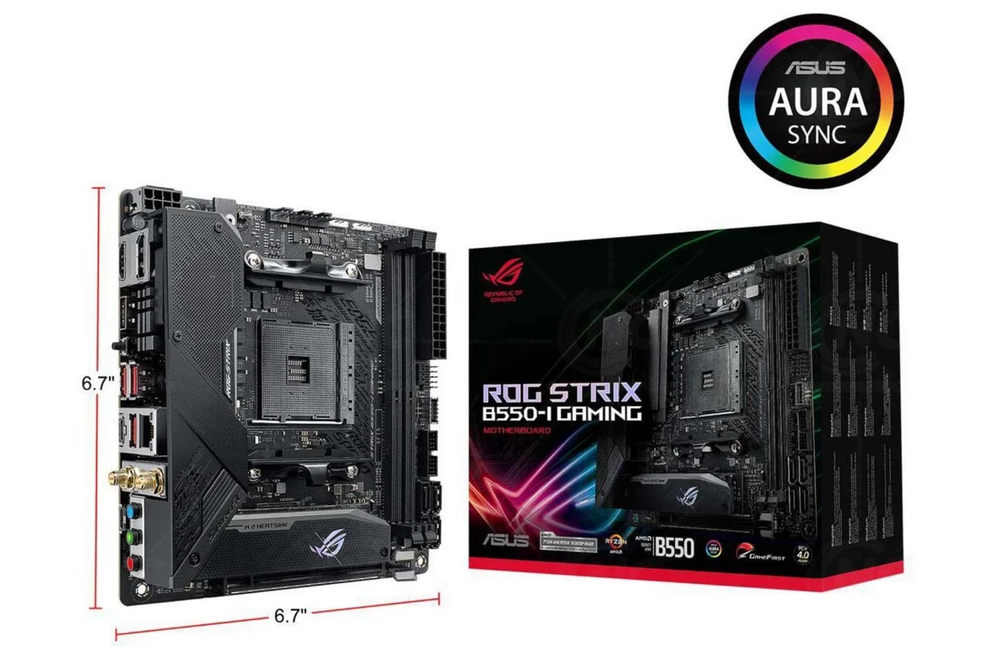 Hình ảnh sản phẩm bo mạch chủ ASUS Strix B550 I Gaming