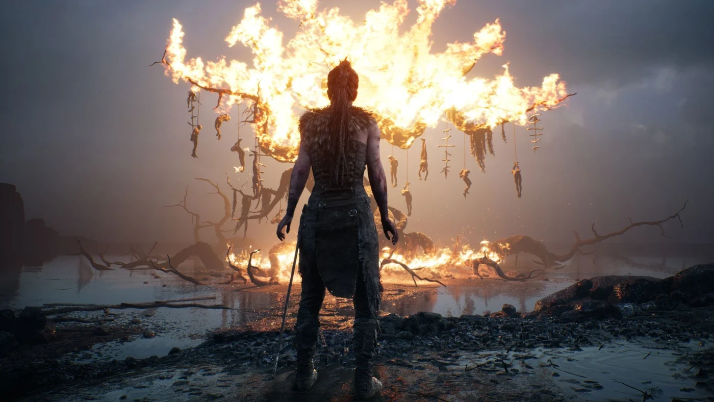 Góc nhìn cận kề tạo nên sự bất an trong Hellblade Senua’s Sacrifice