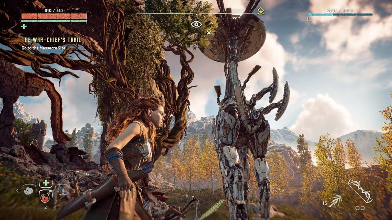 Horizon Zero Dawn cuốn hút người chơi với đồ họa sắc nét, đẹp mắt